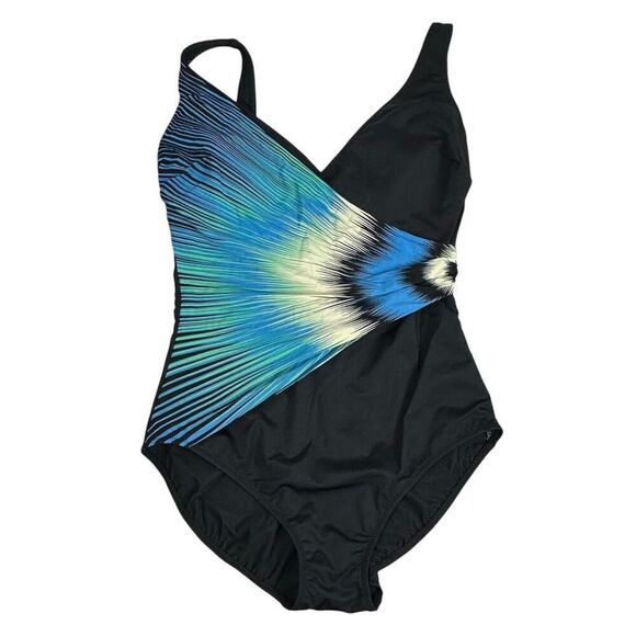 Gottex Tummy Control One Piece Swimsuit size 14 - Picture 1 of 6